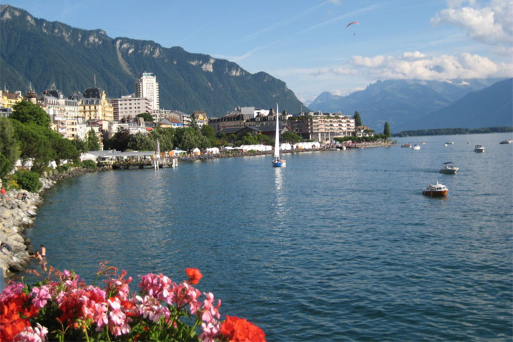 Montreux lakeside
